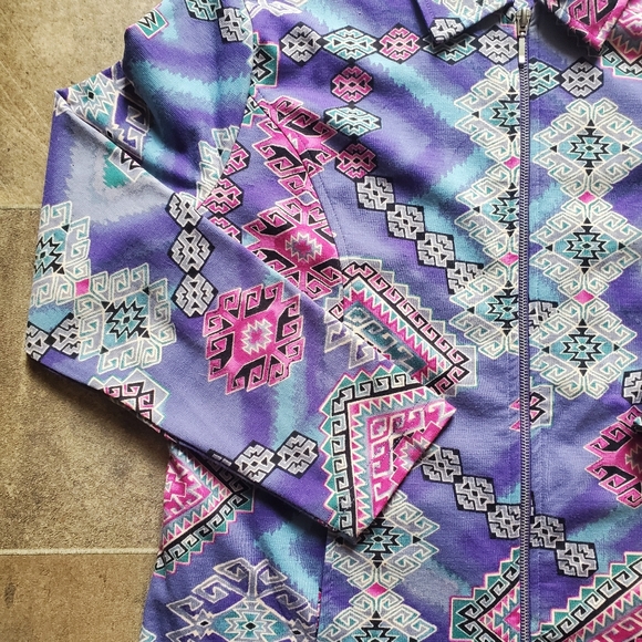 Aztec Print Jacket - Picture 2 of 6